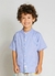 Camisa Infantil Menino Dia – Tam. 1 a 10 anos – Azul - comprar online