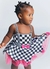 Pimpão Infantil Bebê Menina Carnaval Bonequinha Colombina – Preto e Branco - comprar online
