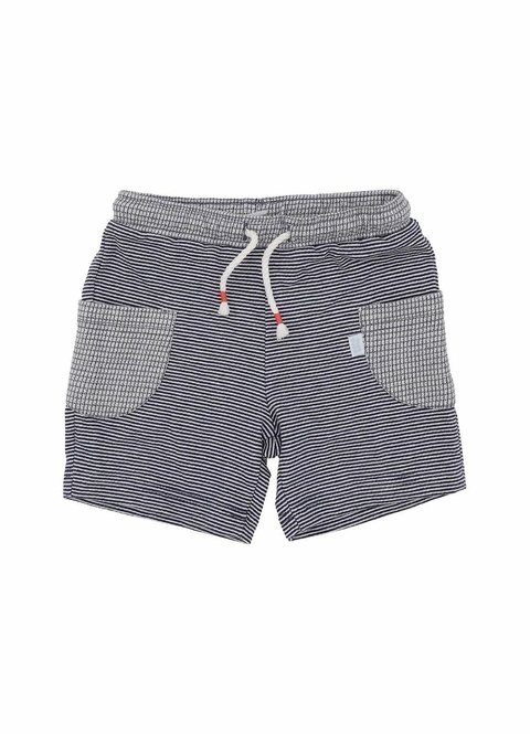 Bermuda Infantil Menino Ilhas Dinossauro – Tam. 3 a 12 meses - Marinho ( alphabeto)