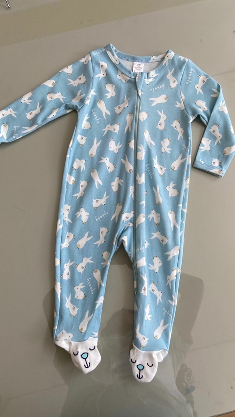 MACACAO MANGA LONGA EM SUEDINE COELHO UP BABY