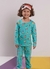 Conjunto Pijama Infantil Menino Estampa Piratinhas – Tam.1 a 10 anos – Verde na internet
