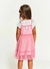 Conjunto Infantil Menina Vestido Duplo Jardim Mágico - comprar online