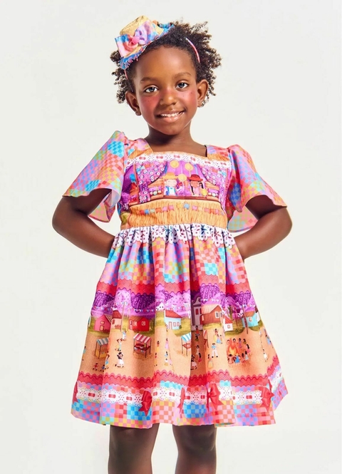 Vestido Arraiá Baum Demais