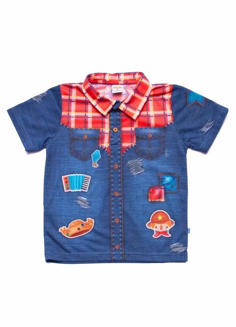 Camiseta Estampa Arraiá Baum Demais