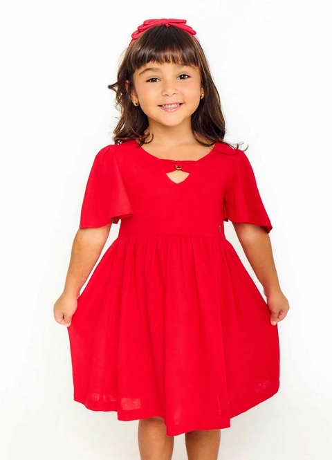 Vestido Infantil – Tam. 2 a 12 anos – Alphabeto