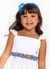 Vestido Infantil Estampa Borboblue - comprar online