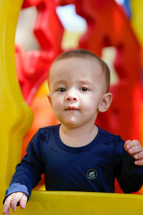 Macaquinho Manga Longa Em Malha Uv UP BABY