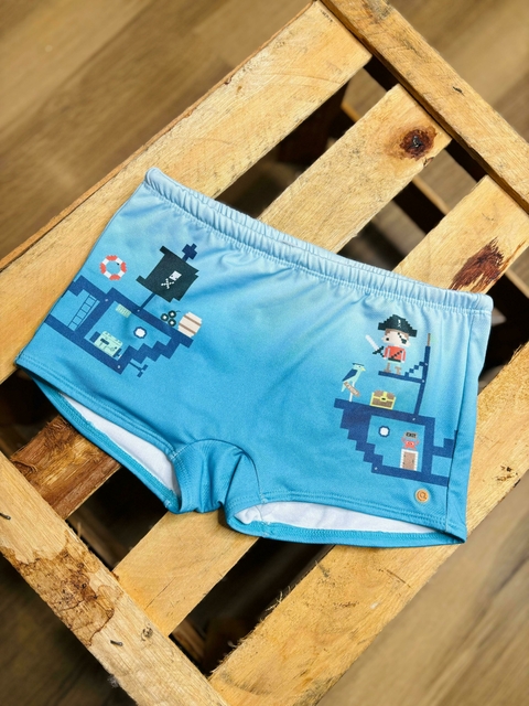 Sunga Avulso Azul ALPHABETO