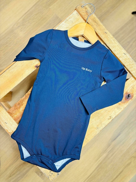 Body em Malha Manga Longa UV UP BABY