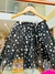 SAIA DE TUTU PRETA COM GLITTER - comprar online
