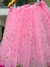 SAIA DE TUTU ROSA COM GLITTER - comprar online