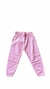 CALÇA MOLETOM BEBê ROSA