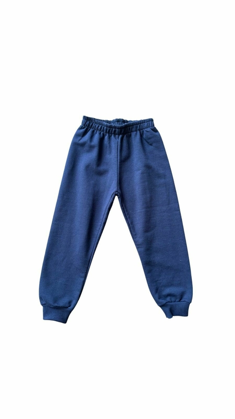 CALÇA MOLETOM BEBê AZUL