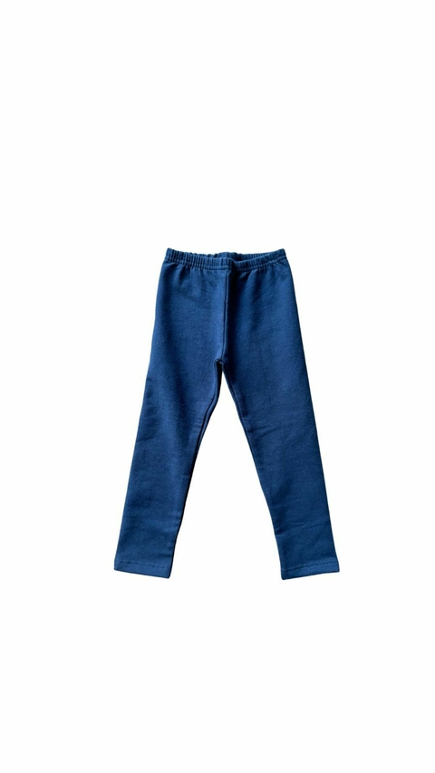CALÇA LEGGINGS FLANELADA AZUL