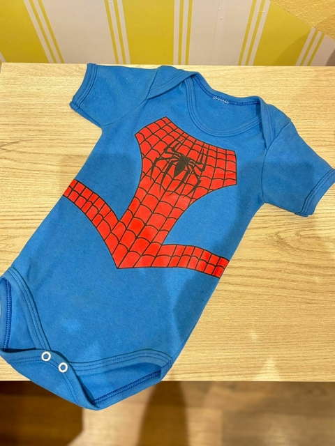 BODY CARNAVAL HOMEM ARANHA