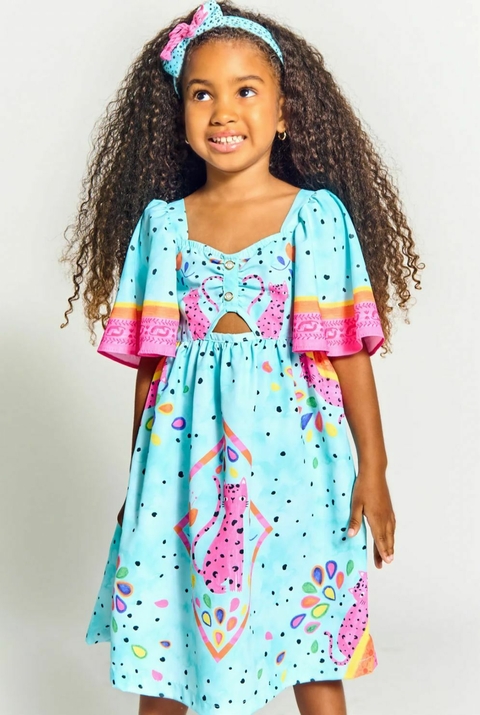 VESTIDO ONCINHA ALPHABETO