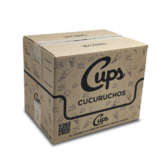 BARQUILLO CUPS FUNNY 20 X 3 UN. POR 4 CAJAS en internet