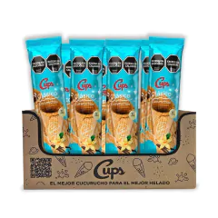 BARQUILLO CUPS CLASICO 20 X 3 UN. POR 4 CAJAS - comprar online