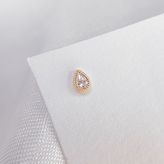 MINI GOTA OURO TRABALHADA