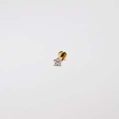 Florzinha Ouro 14k - comprar online