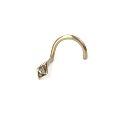 Nostril Losango Ouro