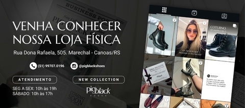 Carrusel Pig Black Shoes