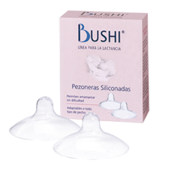 BUSHI PEZONERA SILICONADA 2 UNIDADES