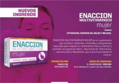 ENACCION MULTIVITAMINICO MUJER 30 COMP