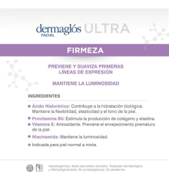 DERMAGLOS FACIAL ULTRA FIRMEZA DIA 50 GR