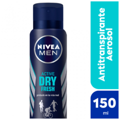 NIVEA Desodorante en Aerosol Nivea Men Dry Fresh x 150 Ml