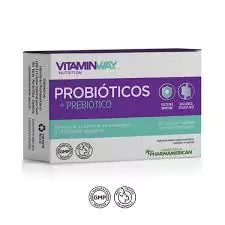 VITAMINWAY PROBIOTICOS + PREBIOTICO X 30 CAPS