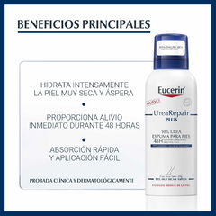 EUCERIN UREA 10 % REPAIR PLUS ESPUMA PARA PIES 150ML