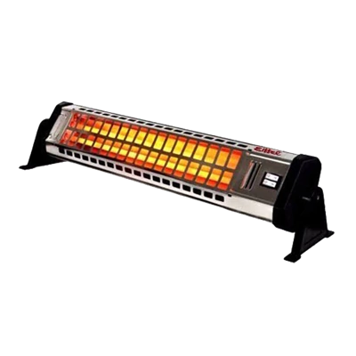 ESTUFA DE CUARZO HORIZONTAL EVEREST DOS VELAS 1200W
