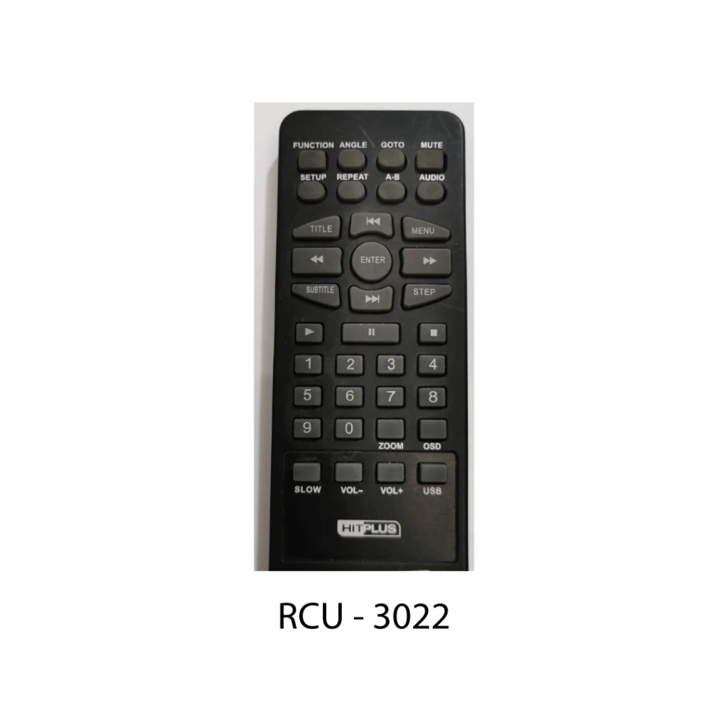 CONTROL REMOTO PAR DVD 3022 ( ORIGINAL DVD PORTATIL HOTPLUS )