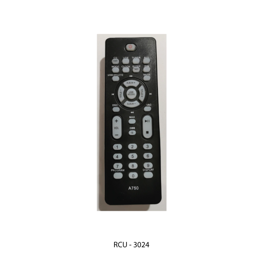 CONTROL REMOTO PARA AUDIO RCU - 3024 ( PHILIPS )