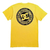 Remera Dc Circle Star Amarilla Original en internet