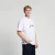 Remera M/c Rusty Original Ilumination Tee Blanca - ZABOO Surfshop
