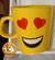 Taza cerámica Emoji enamorado (para agregar, no se vende separada)