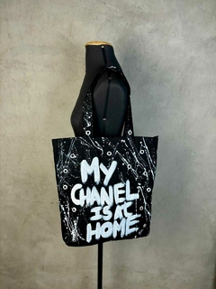 BOLSA DE TECIDO ECOBAG CHANEL - loja online