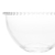 Bowl Saladeira de Cristal Pearl Bolinha Transparente 21cm Wolff - Itaara I Utilidades domésticas, decoração e presentes