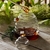 Meleira de Vidro Canelada C/Pegador Lovely Bee Transparente 470ml Lyor - Itaara I Utilidades domésticas, decoração e presentes