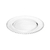Prato Raso de Cristal Pearl Bolinha Transparente 28cm Wolff