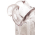 Vaso Decorativo de Vidro Murano Flat Italy Rosa Claro 21x18cm Lyor - comprar online