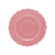 Cj 6 Xícaras P/Café C/Pires Porcelana Fancy Rosé 90ml Wolff - loja online