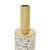 Vaso Decorativo de Porcelana Granilite Branco/Dourado 32x9cm Royal Decor na internet