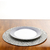 Lugar Americano de Poliester Branco e Preto 38cm Royal Decor na internet
