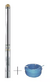 Bomba Sumergible de pozo 4" 1hp Schraiber - MODELO SIM 41003C Con 30mts de Cable