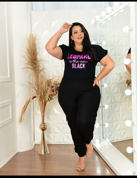 CALÇA JOGGER LINHÃO MIRA -  Roupas Plus Size Femininas  Imperdível | EMPODERATTA