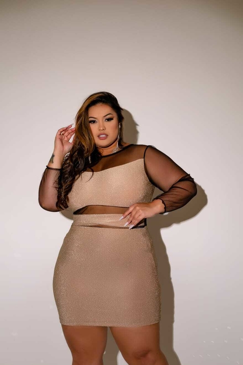 VESTIDO LUREX SABRINA - comprar online