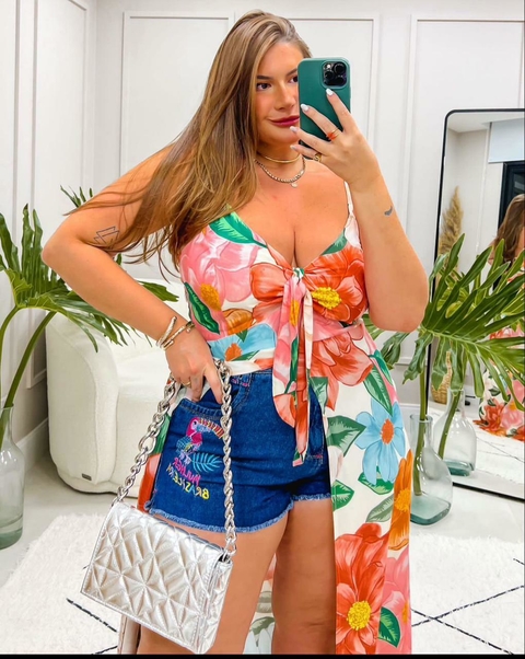 SHORTS JEANS ARARA COLOR